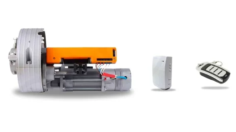 servicio de motorizacion control remoto mando a distancia para puertas enrollables en madrid